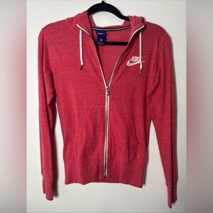 Nike Fuchsia Full-Zip Sweatshirt